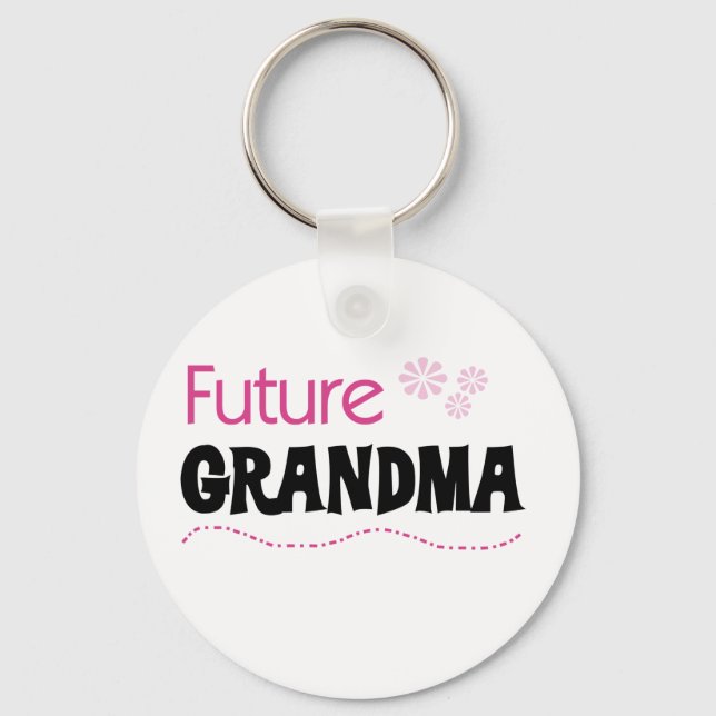 Future Grandma Key Ring (Front)