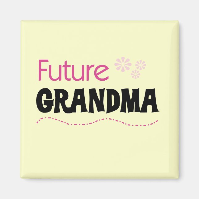 Future Grandma Tshirts and Gifts Magnet (Front)