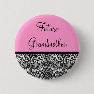 Future Grandmother 6 Cm Round Badge
