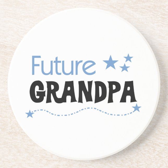 Future Grandpa Tshirts and Gifts Coaster (Front)
