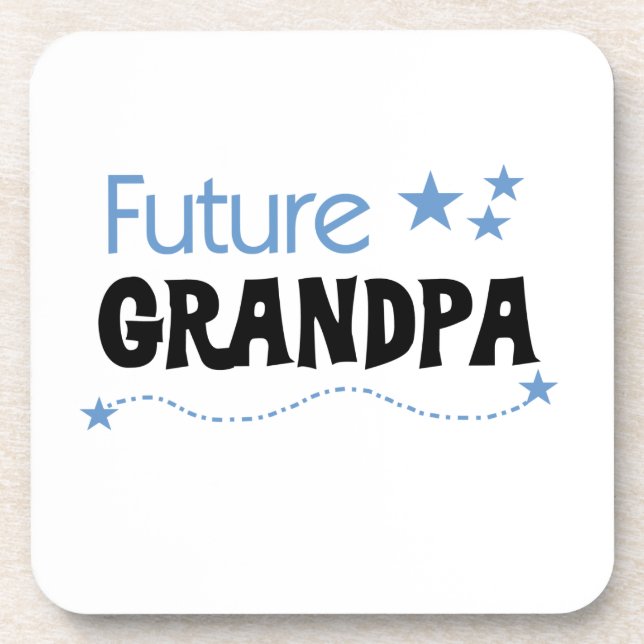 Future Grandpa Tshirts and Gifts Coaster (Front)