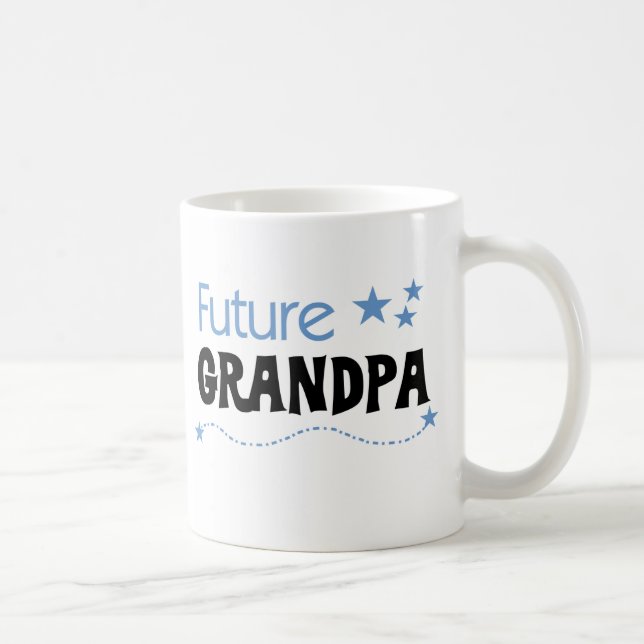 Future Grandpa Tshirts and Gifts Coffee Mug (Right)