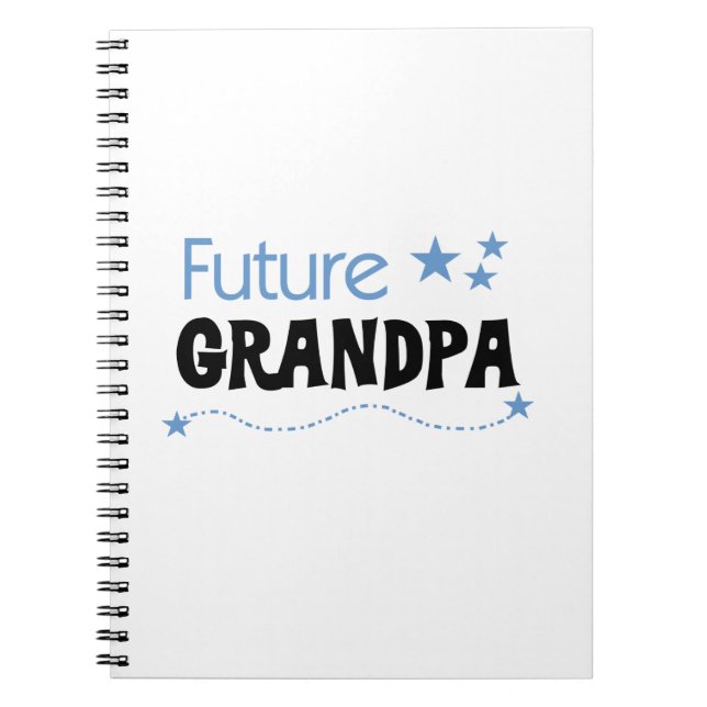 Future Grandpa Tshirts and Gifts Notebook (Front)