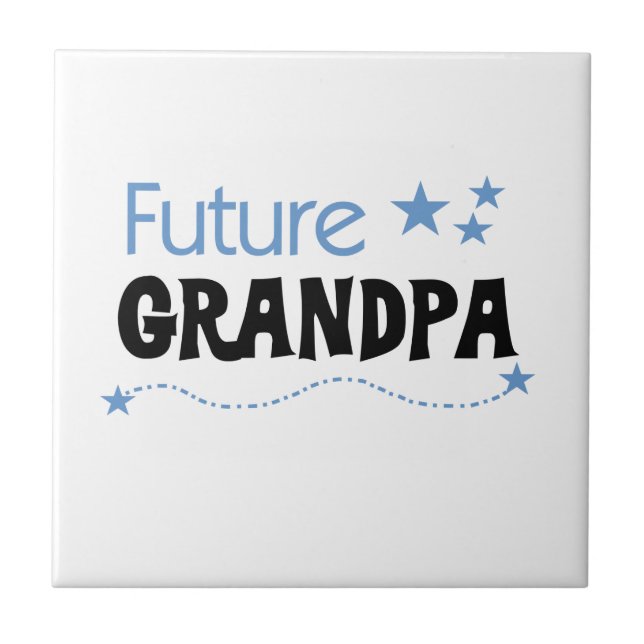 Future Grandpa Tshirts and Gifts Tile (Front)