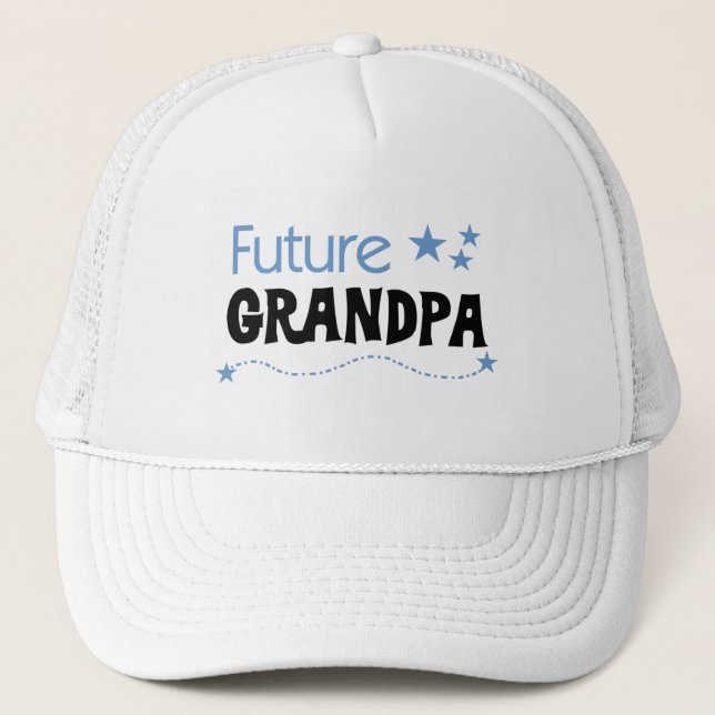 Future Grandpa Tshirts and Gifts Trucker Hat (Front)