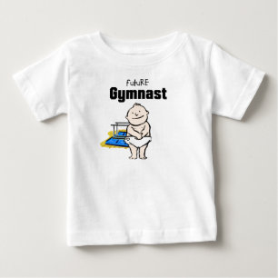 Future Gymnastics Star (Parallel Bar) Baby T-shirt