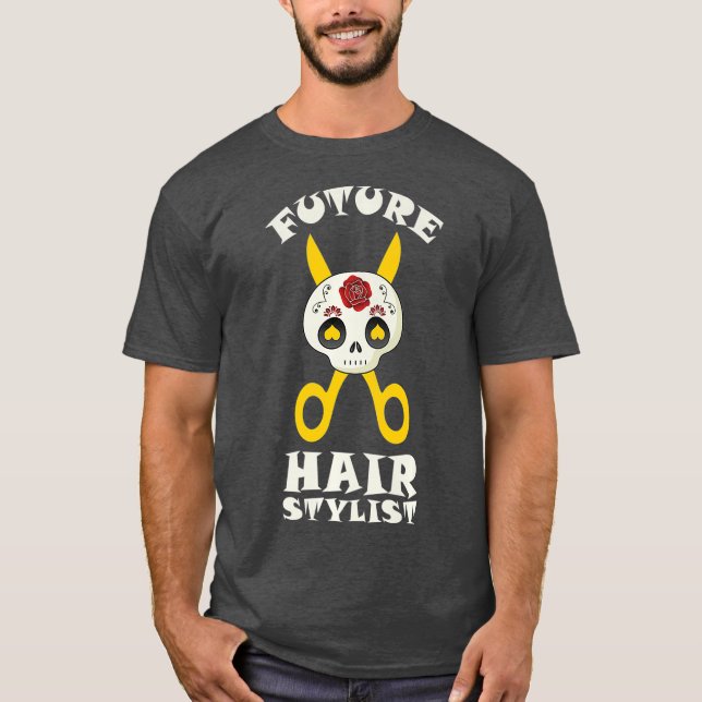 Future Hair Stylist Funny Womens Gifts Premium T-Shirt (Front)