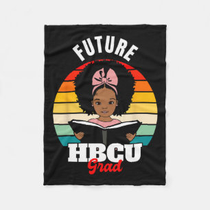 Future Hbcu Grad African Black History Month  Fleece Blanket