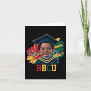 Future Hbcu Grad Black Boys Kids Graduation Hbcu 1 Card