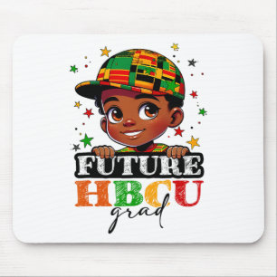 Future Hbcu Grad Black History Boys Kids Graduatio Mouse Pad