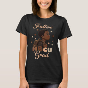 Future Hbcu Grad Black History Month Boy Graduatio T-Shirt