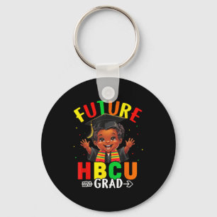 Future hbcu grad black history month graduation key ring