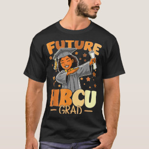 Future hbcu grad dabbing girls college graduation T-Shirt
