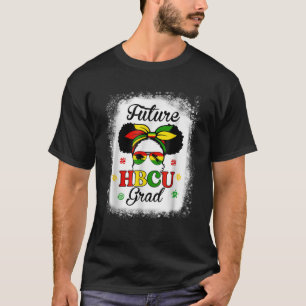 Future HBCU Grad Gift Funny Kids Girl Black Colleg T-Shirt