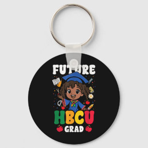 Future Hbcu Grad Girl Black History College Gradua Key Ring