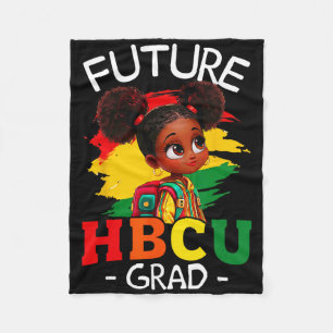 Future Hbcu Grad Historical Black College Graduati Fleece Blanket