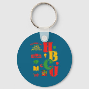 Future Hbcu Grad Historically Black Illustration Key Ring