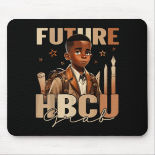 Future hbcu grad history black boy kids graduation mouse pad