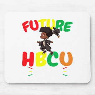 Future Hbcu Grad History Black College Youth Black Mouse Pad