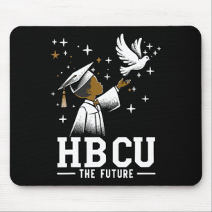 Future Hbcu Grad History Black College Youth Black Mouse Pad
