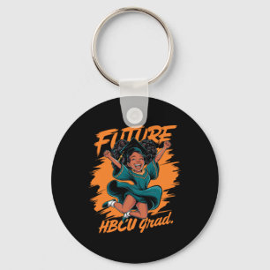Future Hbcu Grad History Black College Youth Kids Key Ring
