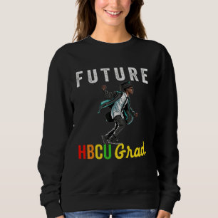 Future HBCU Grad History Black College Youth Kids Sweatshirt