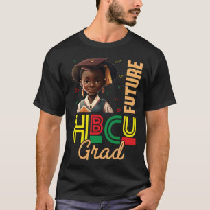 Future HBCU Grad History Black College Youth Kids T-Shirt