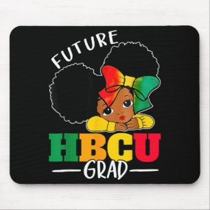 Future Hbcu Grad History Black Girl Graduation Hbc Mouse Pad