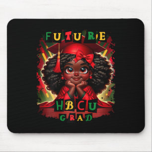 Future Hbcu Grad History Black Girl Graduation Hbc Mouse Pad