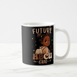 Future Hbcu Grad Kids Black Girl Afro Black Histor Coffee Mug