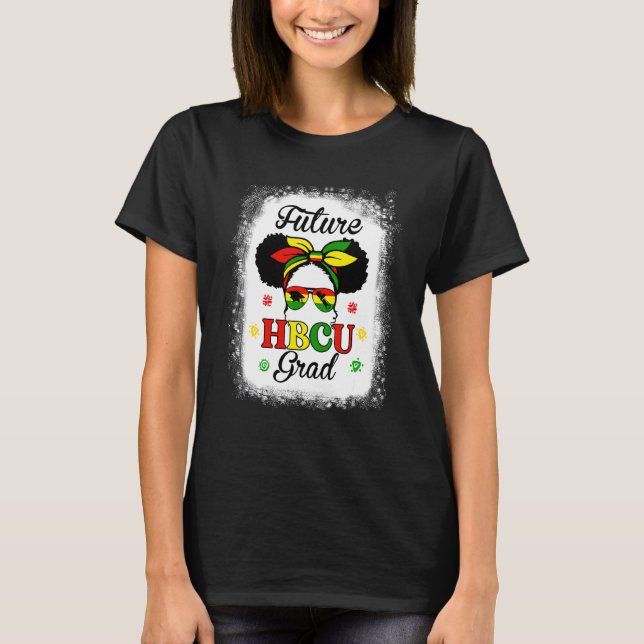 Future Hbcu Grad  Kids Girl Black College Apparel T-Shirt (Front)