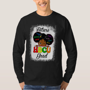 Future Hbcu Grad Kids Girl Graduation Black Colle T-Shirt