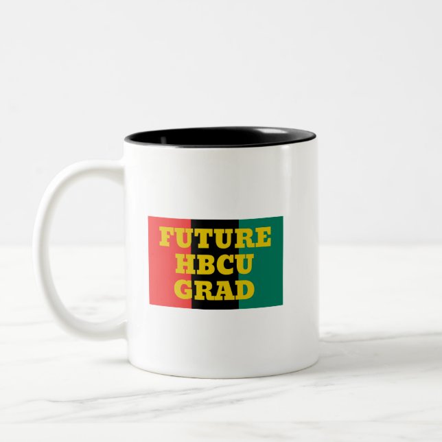 Future HBCU Grad Two-Tone Coffee Mug (Left)