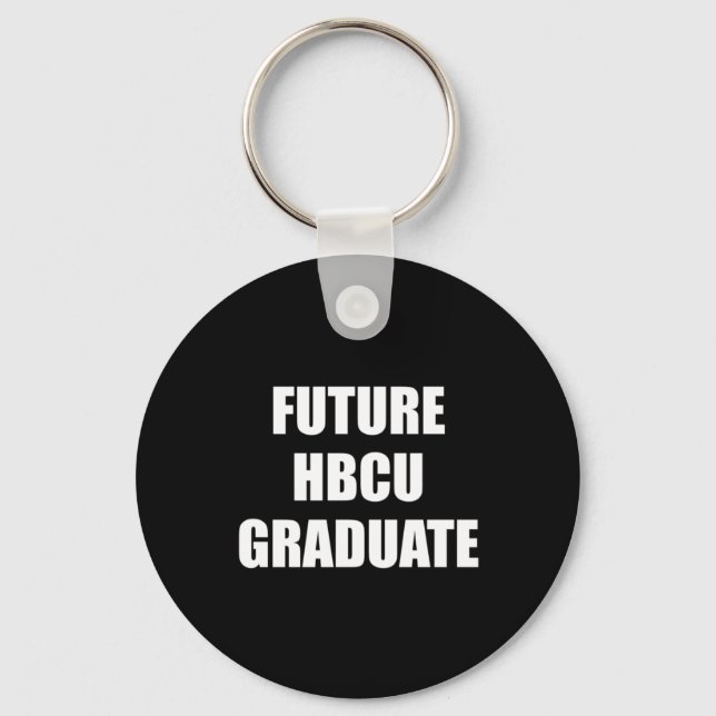 Future Hbcu Graduate Sticker  Key Ring (Front)