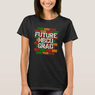 Future HBCU Student Grad Brick Wall T-Shirt