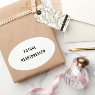 Future Heartbreaker Oval Sticker