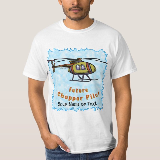 Future helicopter Pilot T-Shirt (Front)