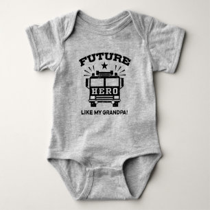 Future Hero Like My Grandpa Baby Bodysuit