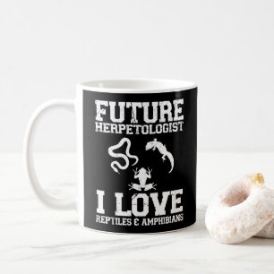 Future Herpetologist Herpetology Lover Amphibians  Coffee Mug
