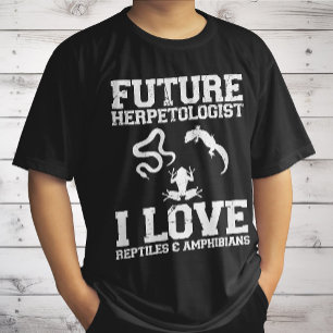Future Herpetologist Herpetology Lover Amphibians T-Shirt