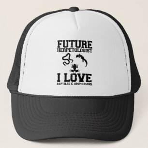 Future Herpetologist Herpetology Lover Amphibians  Trucker Hat