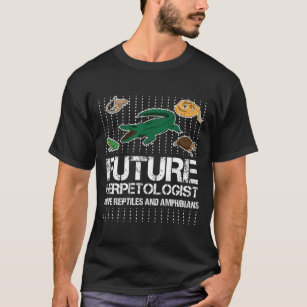 Future Herpetologist Reptiles and Amphibians T-Shirt