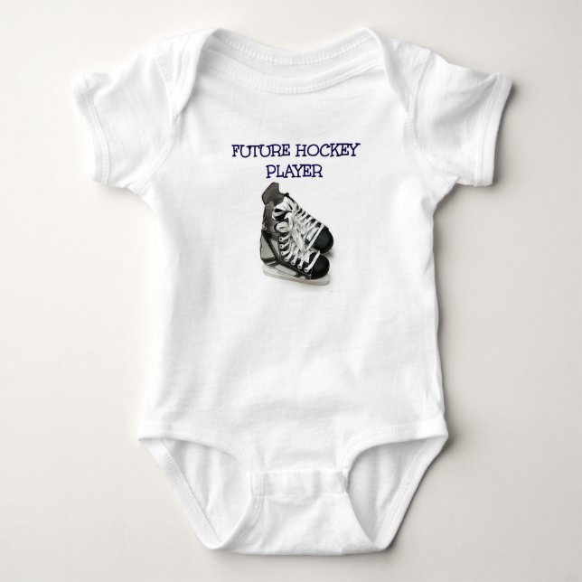 FUTURE HOCKEY PLAYER BABY BODYSUIT (Front)