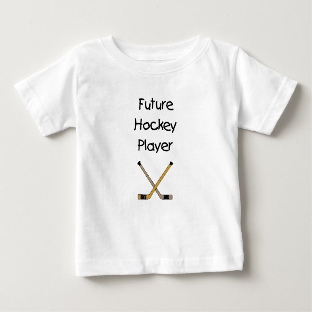 Future Hockey Player Baby T-Shirt (Front)