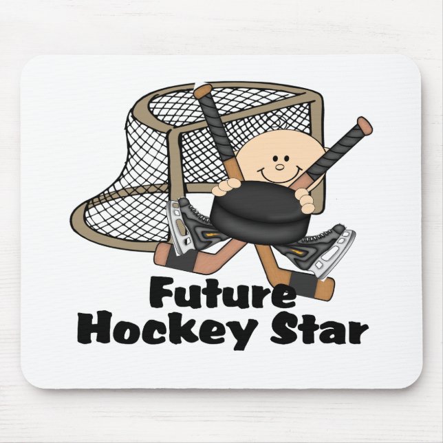 Future Hockey Star Mouse Pad (Front)