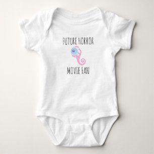 Future Horror Movie Fan, Horror, Movie Theatre Baby Bodysuit