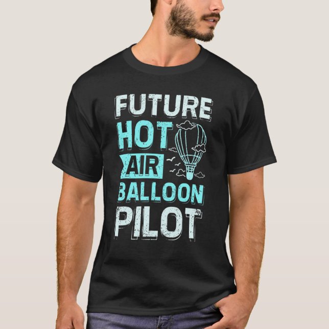 Future Hot Air Balloon T-Shirt (Front)