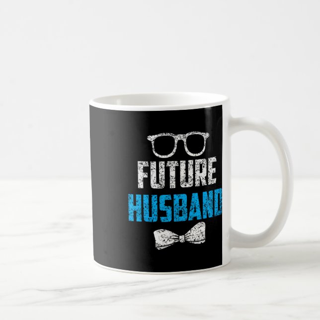 Future Husband Bachelor Party Wedding Groom Saying Coffee Mug (Right)