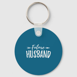 Future Husband Wedding Announcement Gift Design Key Ring