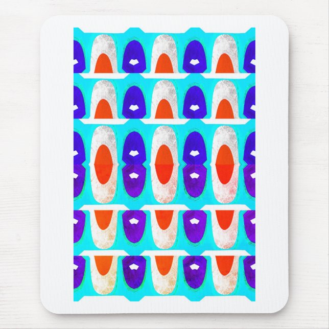 Future icons art mouse pad (Front)